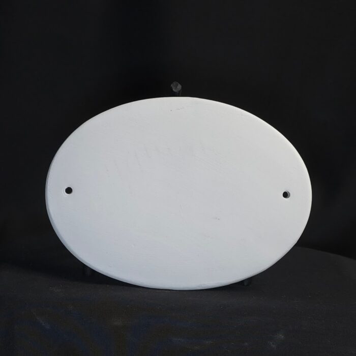 Türschild oval
